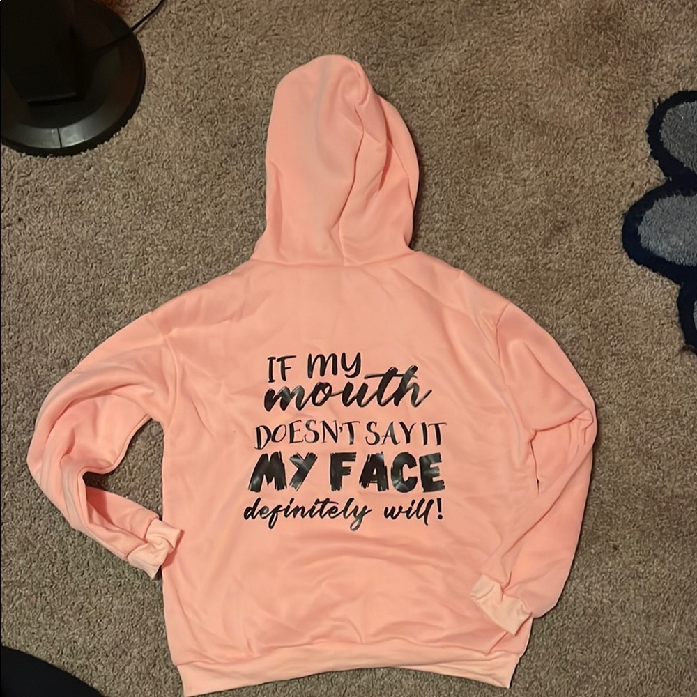 Peach Hoodie - Picture 2 of 2